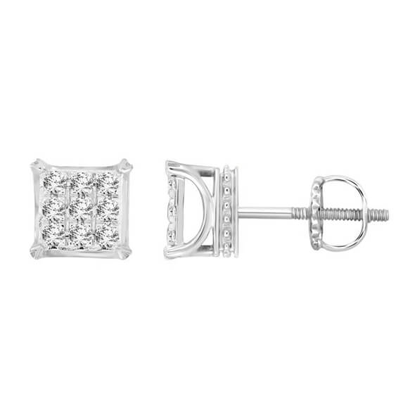 Diamond Earring White Gold